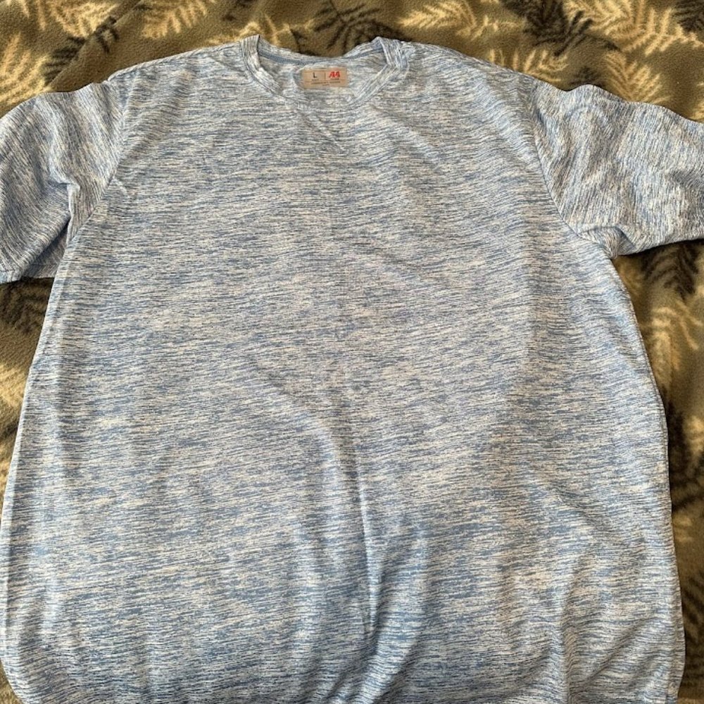A4 Space Dye Tech Shirt Large